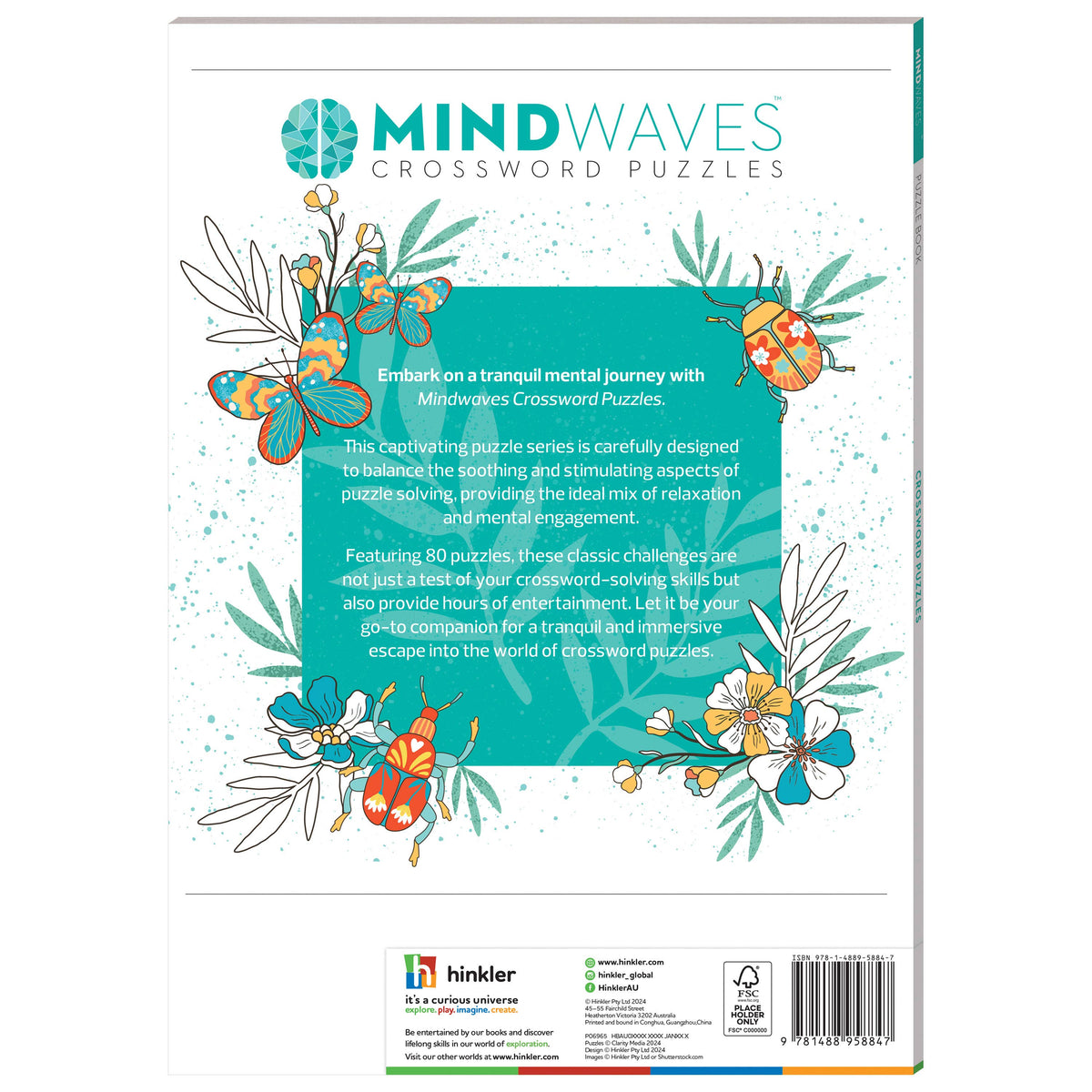 Mindwaves Puzzle Book Crosswords