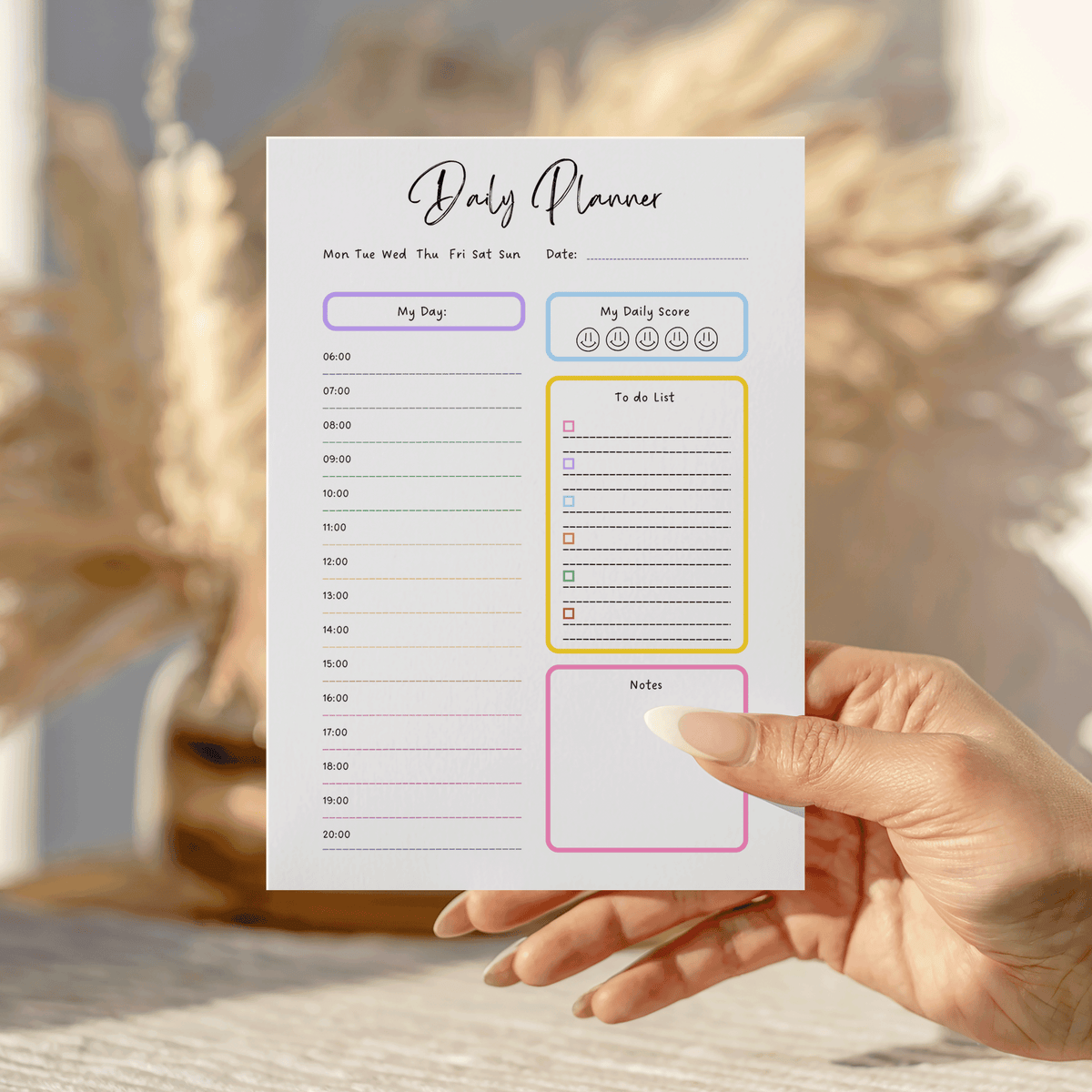 Daily Planner - My Day Notepad