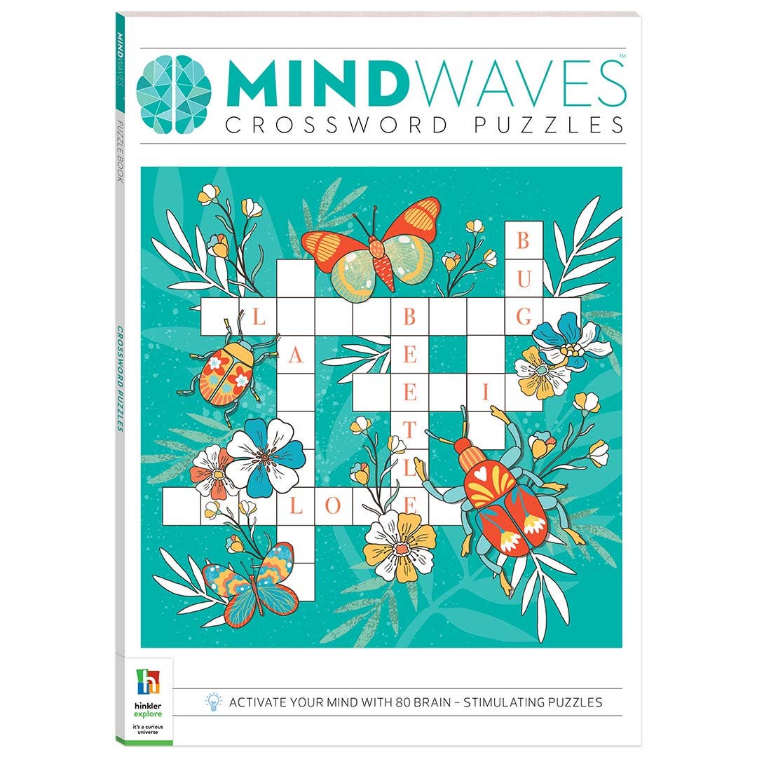 Mindwaves Puzzle Book Crosswords