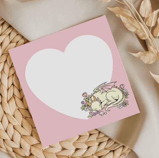 Fantasy Dragon Memo Pad