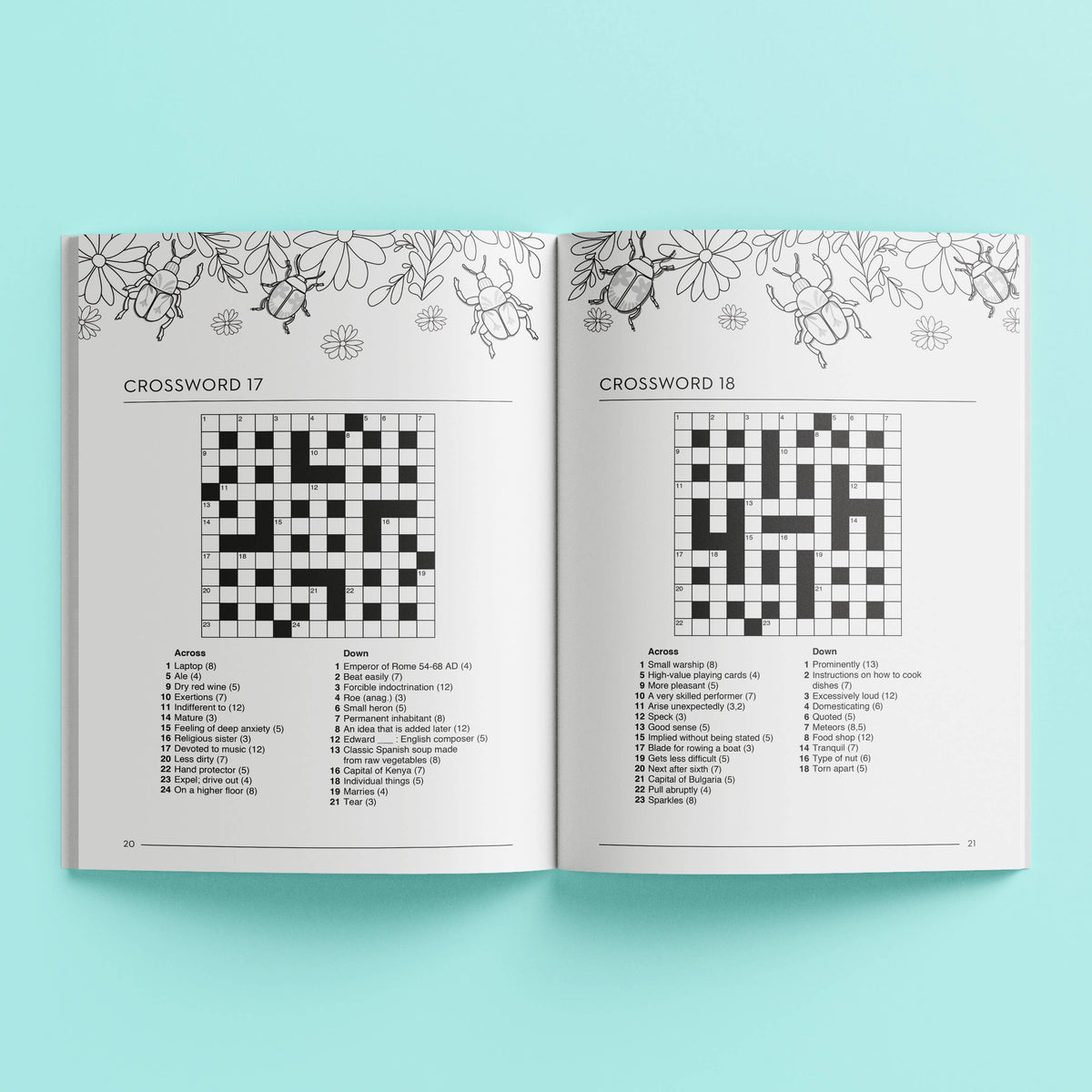 Mindwaves Puzzle Book Crosswords